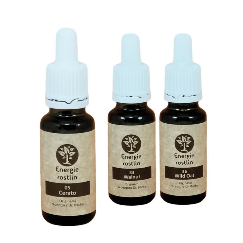 Blíženci – kombinace 3 Bachových esencí (20 ml) – Bachovy kapky