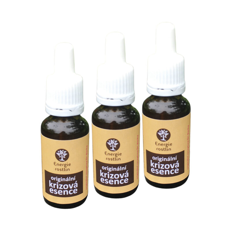Bachovy esence krizova esence kapky vyhodne 3ks Energie rostlin
