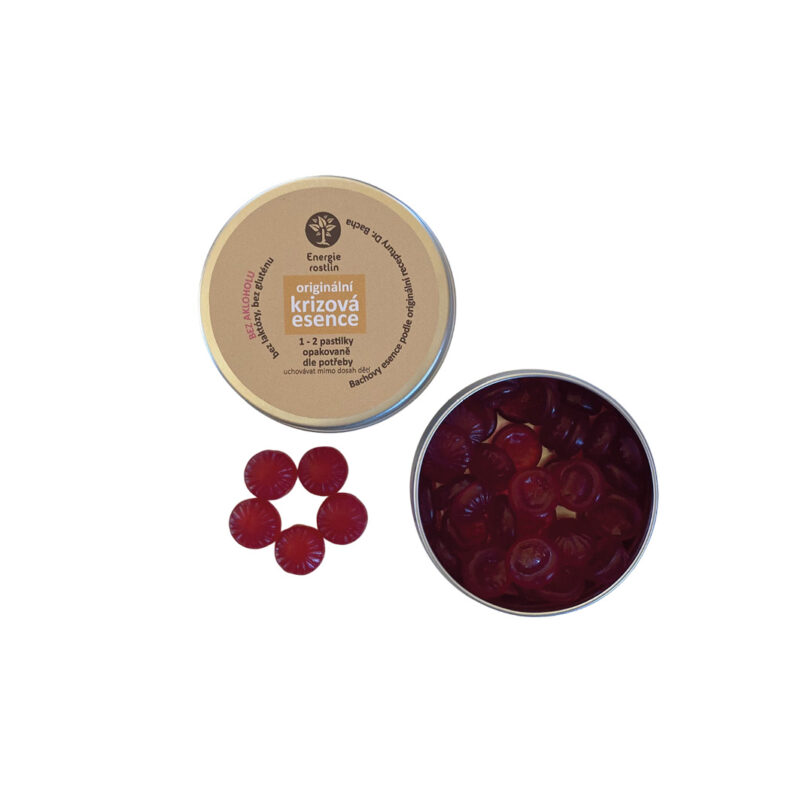 Bachovy esence originalni krizova esence pastilky ALU 50g Energie rostlin