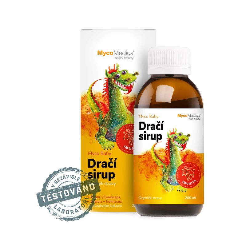 Draci sirup pro imunitu MycoMedica a Energie rostlin