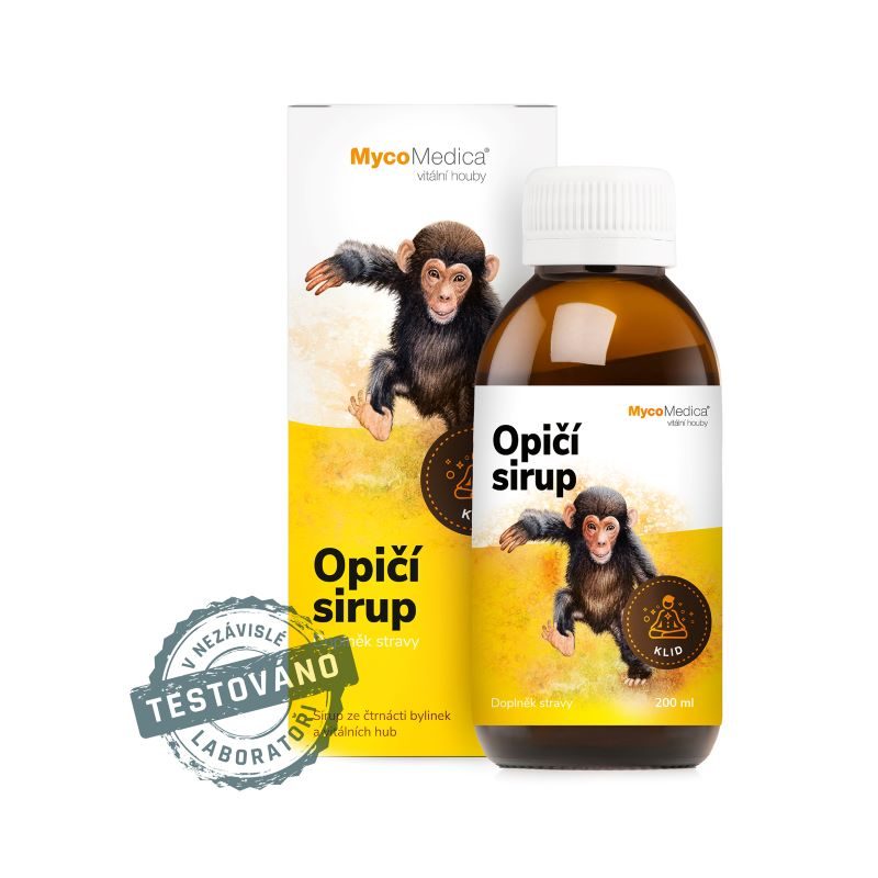 Opici sirup na netrpelivost pro koncentraci od MycoMedica u Energie rostlin