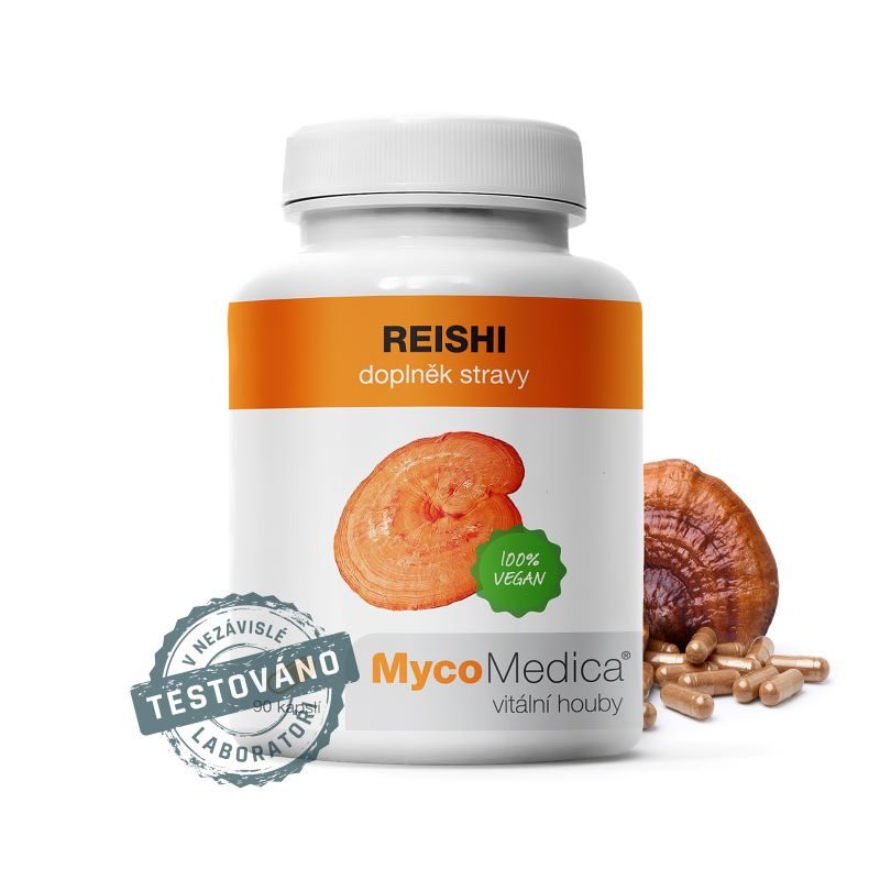 Reishi houba dlouhovekosti a vecneho mladi od MycoMedica u Energie rostlin
