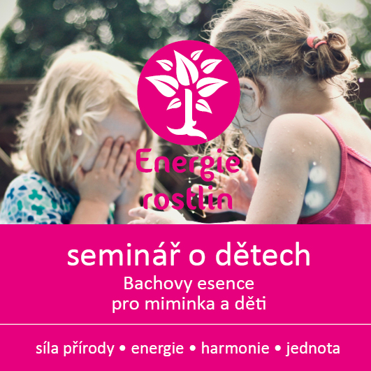 seminar Bachovy esence pro deti Energie rostlin web